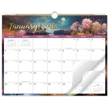 2026 Calendar - 2026 Wall Calendar, Jan. 2026 - Dec. 2026, 15" x 11.5", 12 Mo...