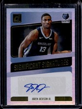 2018-19 Donruss Jaren Jackson Jr. Significant Signatures RC Auto #SS-JJJ