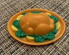 Vintage Barbie Food Miniature Playset Turkey Platter With Lemons
