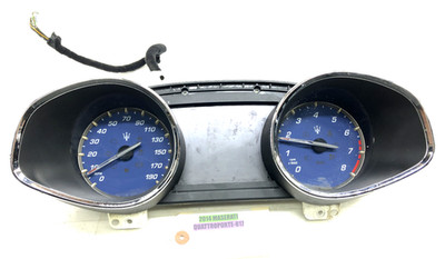 2014-2017 MASERATI QUATTROPORTE SPEEDOMETER INSTRUMENT GAUGE CLUSTER OEM 80K.