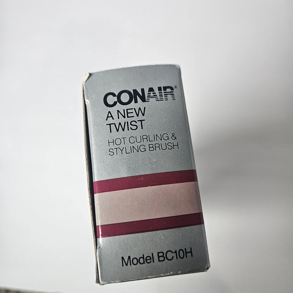 Cepillo de rizado y peinado vintage Conair "A New Twist" BC10H 1986 E Foto 3 de 4