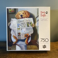Buffalo Games Dog Days Dog Gone Funny 750 Piece Puzzle 24 x 18 NEW