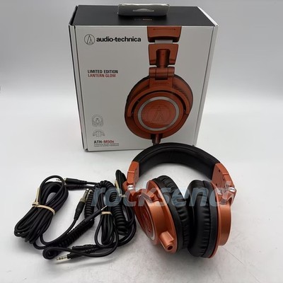 NEW Orange Audio-Technica ATH-M50X Professional Over Ear Headphones