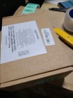 Amazon Basics Exterior Door Knob With Lock, Coastal, Easy To Install — photo 2
