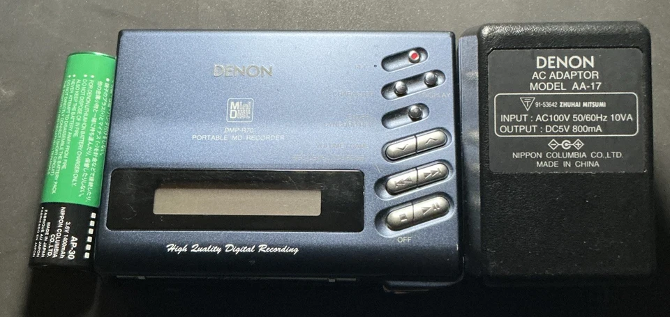 Denon DMP-R70 Azul RARO JAPÓN Foto 3 de 4