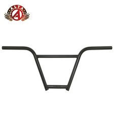 ALTA Chromoly 750 Freestyle High-Rise BMX Handlebar 8 1/4” Rise Black 22.2mm.