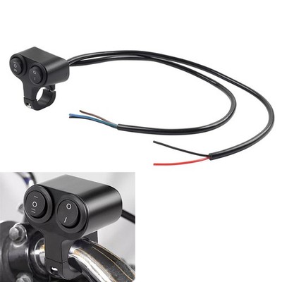7/8'' Motorcycle ATV Dual Button On Off Switch Handlebar Headlight Fog Light