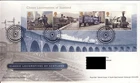 GB 2012 LOCOMOTIVES SHEET FDC