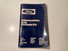 Ford Bedienungsanleitung USA Modelle original 88-seitig div. Moedelle selten !