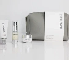 Lorde+Belle Skin Care Set. Travel Bag, Cleanser, Repair Serum & Moisturizer $99
