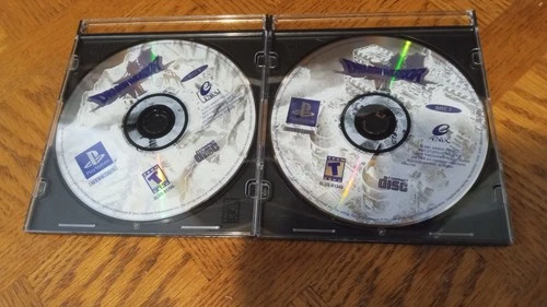 Sony Playstation PS1 Dragon Quest-Warrior VII, 7, Square Enix-2 Disks