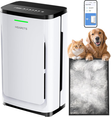 Large Pet Air Purifier for Home up to 4200 Sq Ft, Suck up Floating Cat Dog Hair,