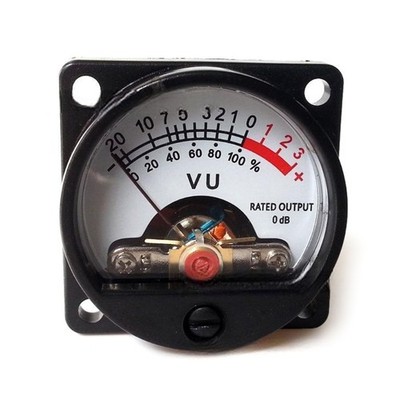 Precised Sound Gauge VU Meter 500uA 630Ω AC6~12V/DC6~12V Back Light Display