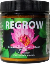 REGROW Remineralizing Tooth Powder - Stop Sensitive Teeth and Gums - Whiter... 