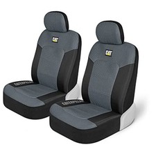 MeshFlex Automotive Seat Covers for Cars Trucks Front Seats Gray Front Seats