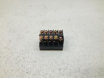 Phoenix Contact UK25 Black Wire Terminal UKU25B Lot of 5 (VT)