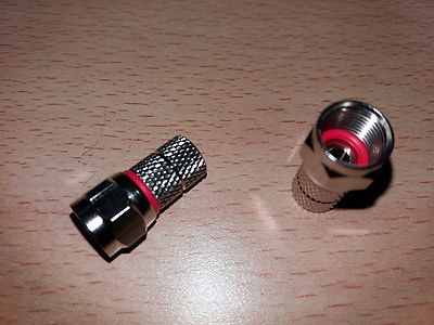 Connettore F Per Cavo Tv Sat Diam 5 Mm (conf.100 Pz - Foto 7