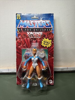 Masters of the Universe Origins Sorceress Action Figure Retro 2021 Mattel Sealed