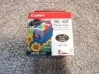 Canon Bc-62 Color Bj Cartridge 6 colors genuine oem sealed