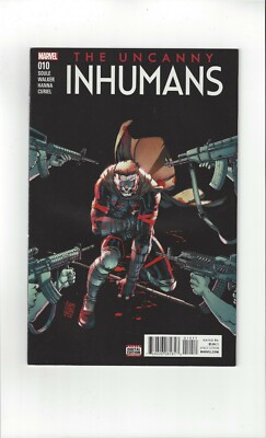 Marvel Comic The Uncanny Inhumans No. 10 August 2016 $3.99 USA