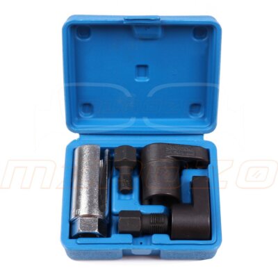 Oxygen Sensor Socket O2 Thread Chaser Install Offset Wrench Tool Vacuum M12 M18