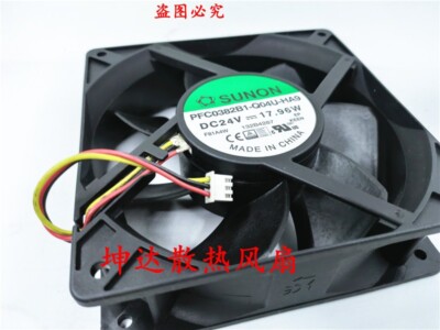 1PCS 12CM 3 pin Cooling fan PFC0382B1-Q04U-HA9 DC24V 17.96W 12038 Fan