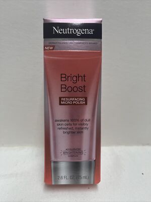 Neutrogena Bright Boost Resurfacing Micro Polish, 2.6 fl oz