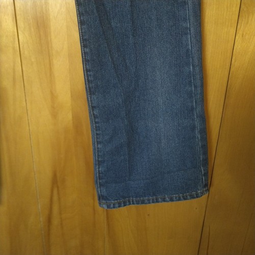 HINT JEANS JUNIORS SIZE 9 BLUE EMBROIDERED DISTRESSED FLARED LEG JEANS - Picture 5 of 8