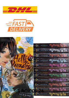 JIGOKURAKU HELL'S PARADISE  ENGLISH MANGA COMIC BY YUJI KAKU VOL 1-13 END
