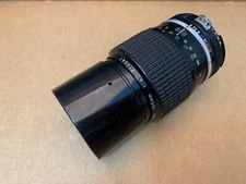 Nikon Nikkor Ai 200mm f/4 Lens, F-Mount Manual Focus Telephoto