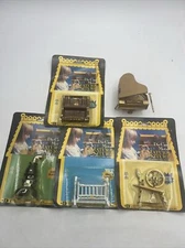 Vintage Durham Industries Die-cast Miniatures Lot Of 5 Dollhouse Furniture NIP