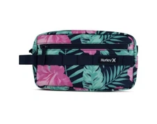 Hurley Unisex - Adults Small Items Travel Dopp Kit Bag  Obsidian One Size