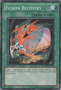 Fusion Recovery - RYMP-EN078 - Common - 1st Edition x3 - Near Mint