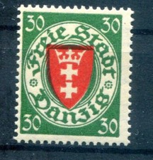 Danzig 198ba FARBE ** MNH POSTFRISCH BPP 200EUR (78860