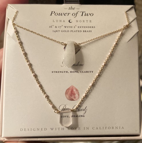 Gold Plated Brass Necklace Set~NIB! | eBay