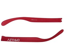 Oakley 9013/9374 Frogskins - Replacement Arms - Matte Red Lens/White Logo