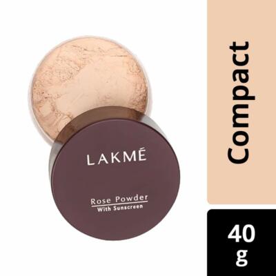 Lakme Rose Face Powder Soft Pink 40gm _