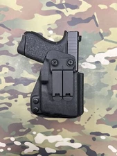Black Kydex IWB Holster for Glock 42 TLR-6 