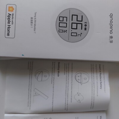 Qingping Bluetooth Temperatur- und Luftfeuchtigkeitsmonitor 