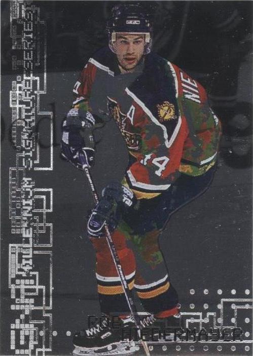 1999-00 In the Game Be A Player Millennium Signature Series - Rob Niedermayer #107 - 1 of 1