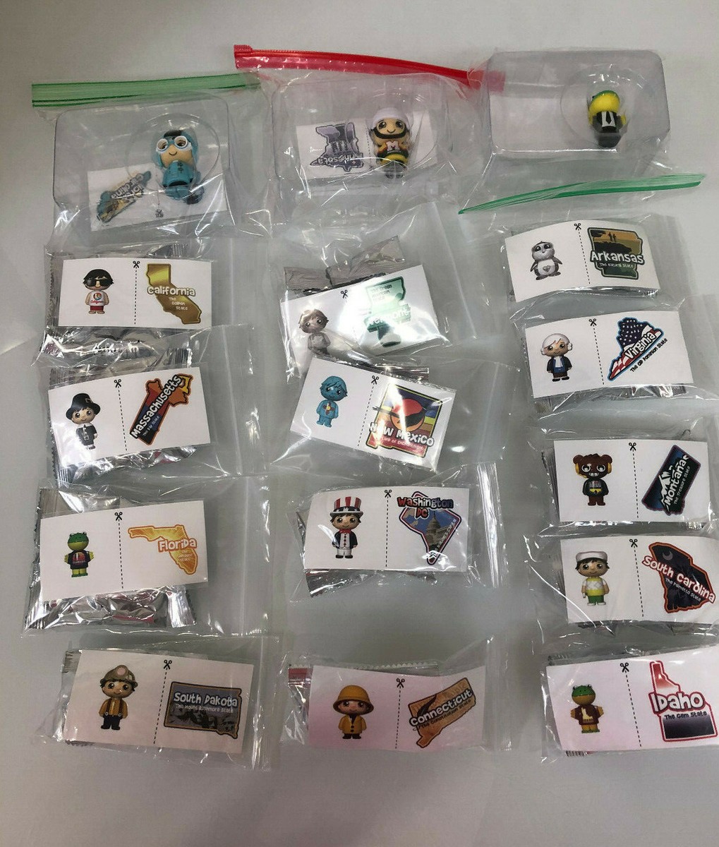 RYAN'S WORLD Road Trip Microverse States Mystery Figures 2