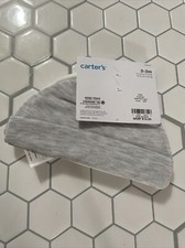 Carter  s My First Love Collection 2pc Hat 0-3 Months White/Gray Neutral Gender