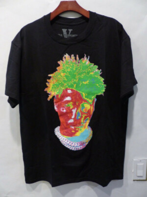 VLONE × NBA youngboy T-shirt YoungBoy NBA x Vlone Trollz Tee Black Men's - FW20 - US