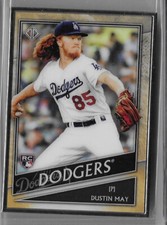 2020 Topps Transcendent Dustin May Silver Framed Icons Base #6/95