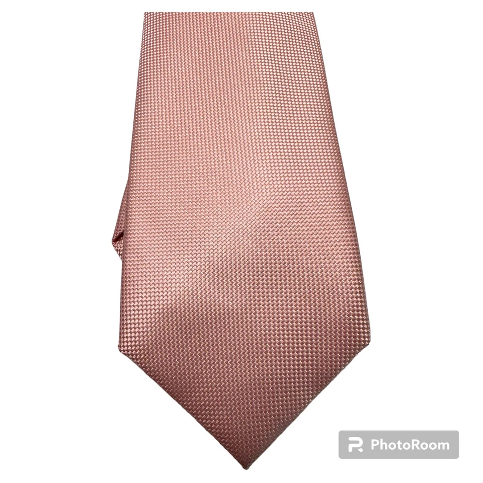 Corbata extra larga Saddlebred, sección rosa, grande y alta; ideal para Pascua y Primavera Foto 2 de 4