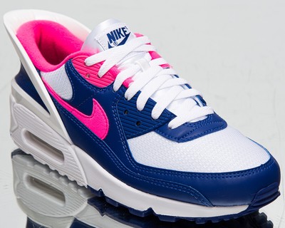 pink and blue nike air