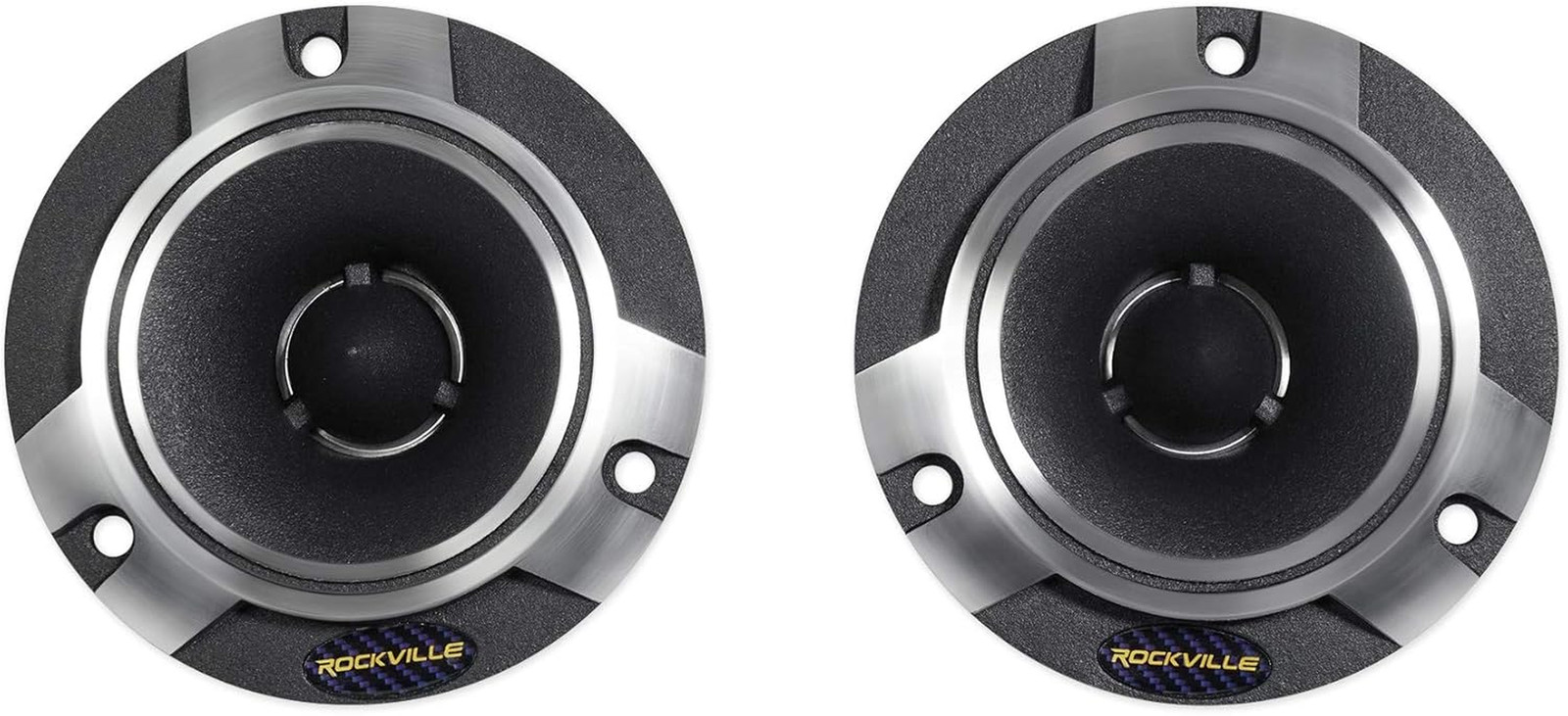 RT5 Aluminum Tweeter Pair, 2.8", 120W, 4 Ohms, Titanium Diap