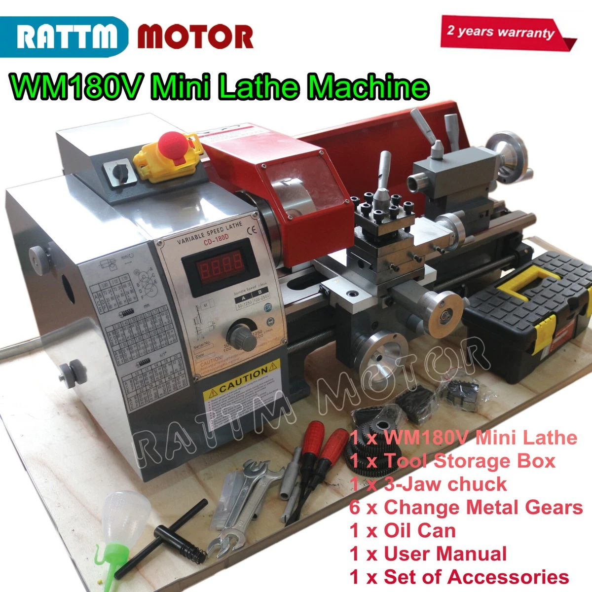 Metal sale turning lathe