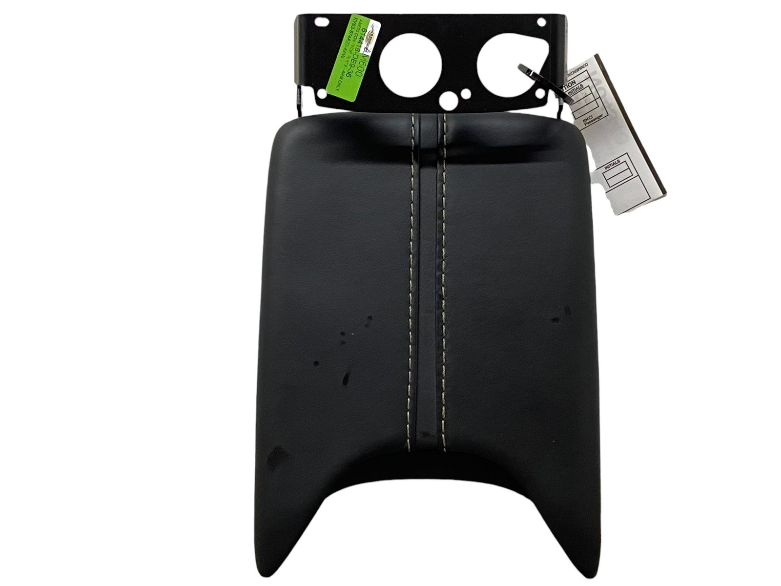 2019-2023 ASTON MARTIN VANTAGE CENTER CONSOLE LID ARMREST OBSIDIAN BLACK LEATHER