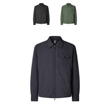 Save the Duck Blue Giacca Uomo Giacca da Esterno Giacca Estiva Giacca Casual